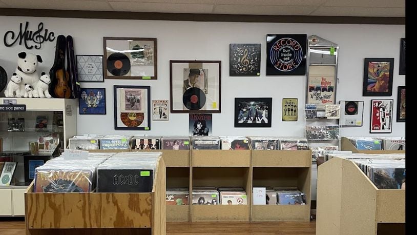 DoublePlay Records & Retro opened in January at 351 S. Main St. The new store is the next stage of their business that previously operated at the Franklin Flea Market and the Peddlers Mall in Lebanon. The store features vintage vinyl records and various collectibles. CONTRIBUTED/DOUBLEPLAY RECORDS & RETRO