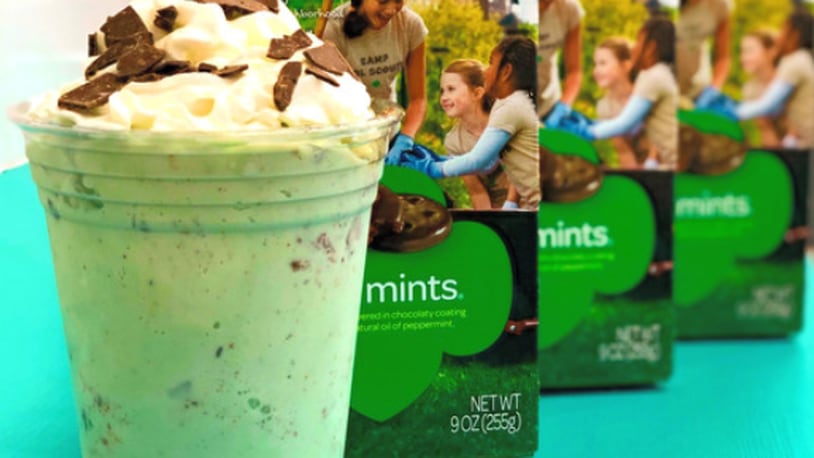 Jubie’s Creamery has two Girl Scout-inspired ice cream flavors (CONTRIBUTED PHOTO).