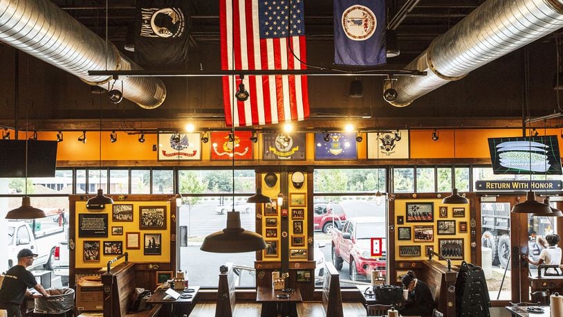 Mission BBQ plans its first southwest Ohio location in Deerfield Twp., set to open March 25, 2019. This is the interior of its Charlottesville, Virginia location. CONTRIBUTED