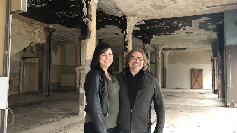 Eric Walusis and Maria Walusis, the couple behind Watermark restaurant in Miamisburg, are looking to bring a new fine dining option to the Fire Blocks District in downtown Dayton. CORNELIUS FROLIK / STAFF
