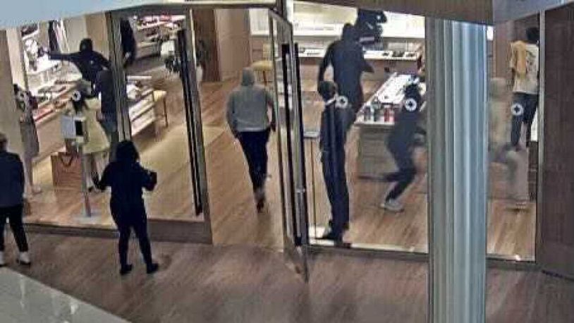 Eight to 10 individuals committed a robbery at the Louis Vuitton store in Kenwood Towne Center on April 20. Photo by: Hamilton County Sheriff's Office
