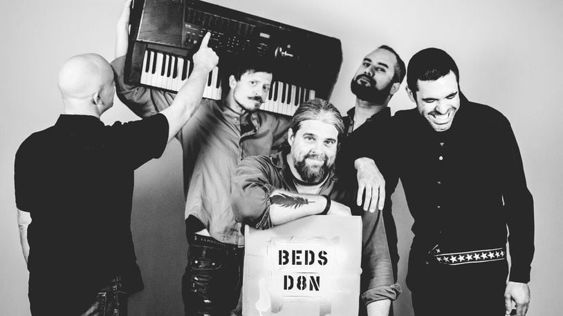 Motel Beds went on hiatus in 2016, but band members (from left) Darryl Robbins, PJ Paslosky, Tod Weidner, Tommy Cooper and Ian Kaplan all remained busy with other projects. CONTRIBUTED