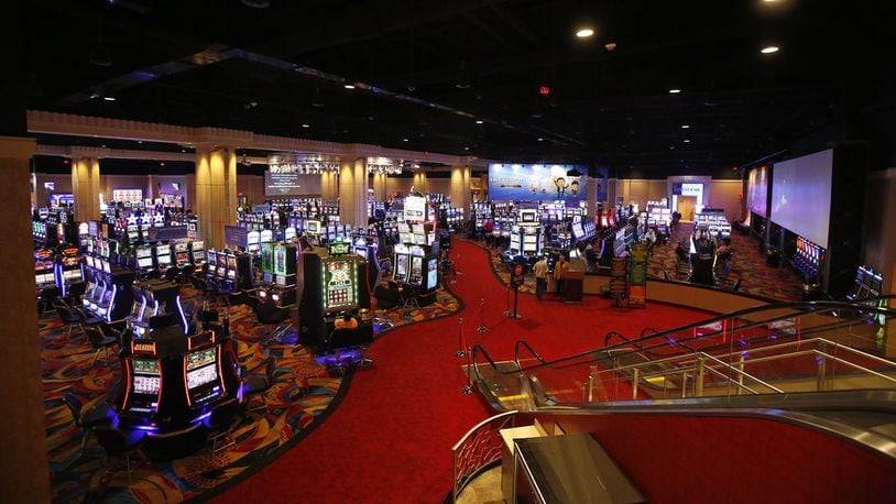 Hollywood Gaming in Dayton. Casinos and racinos in Ohio have not produced the revenue projected by the gaming industry when voters allowed the businesses to open in the state, but numbers have held steady and grown since 2012 when the first was opened. The eleven venues in Ohio generated nearly $1.6 billion in revenue between January and October of 2018 according to the UNLV Center for Gaming Research. TY GREENLEES / STAFF