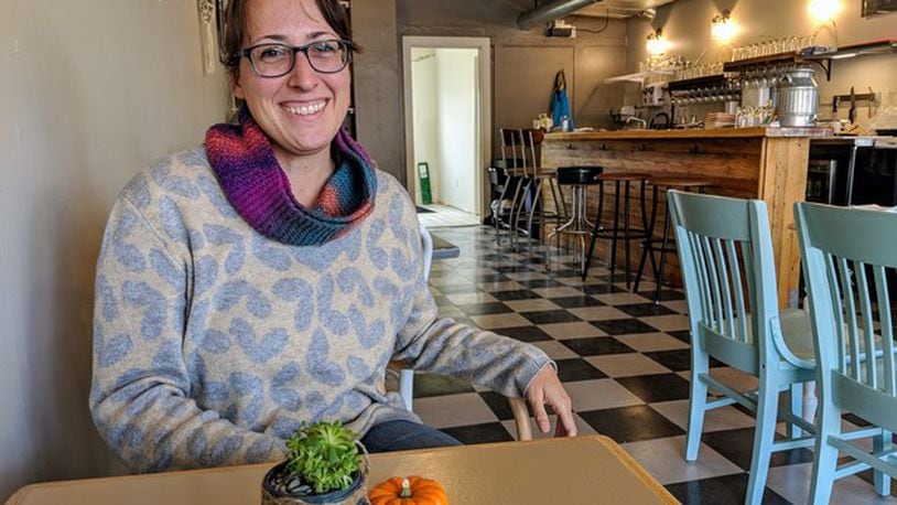 Artisanal cheesemaker and Madrid native Cecilia Garmendia opened Lamp Post Cheese with her husband, Ryan Tasseffin downtown Lebanon on 107 E. Mulberry St. WCPO / PHOTO