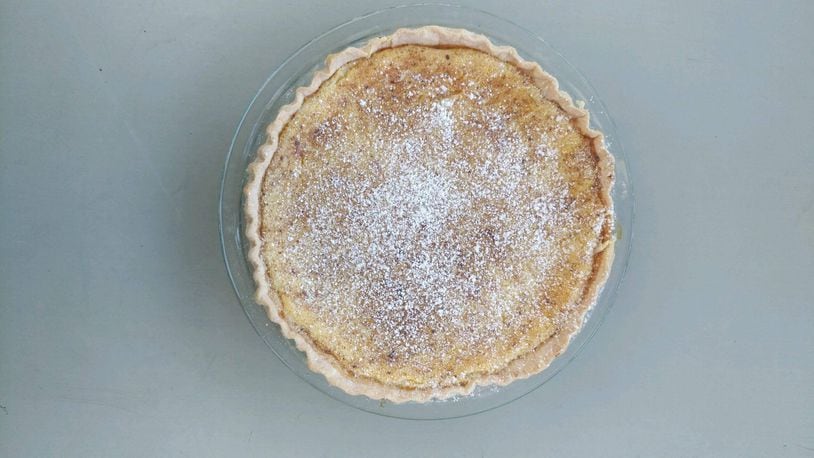 Chef Whitney Brinson’s sweet buttermilk pie with nutmeg will be tasted at Lily's Bistro's A Damn Fine Holiday Pie Tasting.