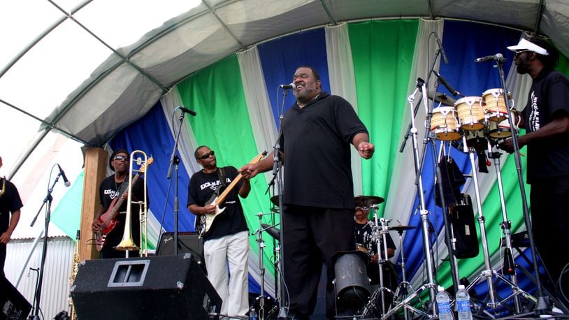 Kick-N-Flava of Dayton is returning for the band s fourth performance at the Ohio Fish & Shrimp Festival, which will be Sept. 16-18 at Freshwater Farms of Ohio, a mile north of Urbana. CONTRIBUTED