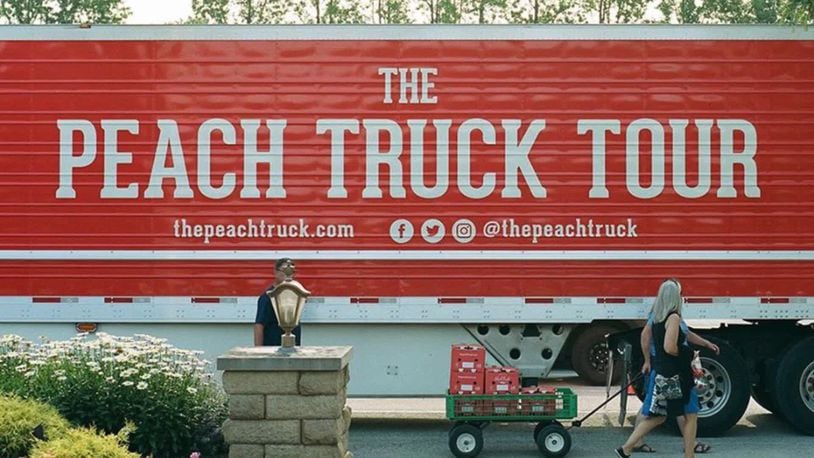 Nashville’s Peach Truck is gearing up for its summer tour with regional stops in Dayton, Springfield, Middletown and Hamilton beginning Tuesday, June 21. CONTRIBUTED