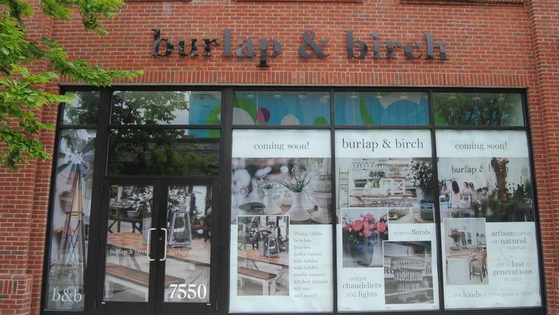 NEWS: Burlap & Burch is slated to open at Mall at Fairfield Commons.