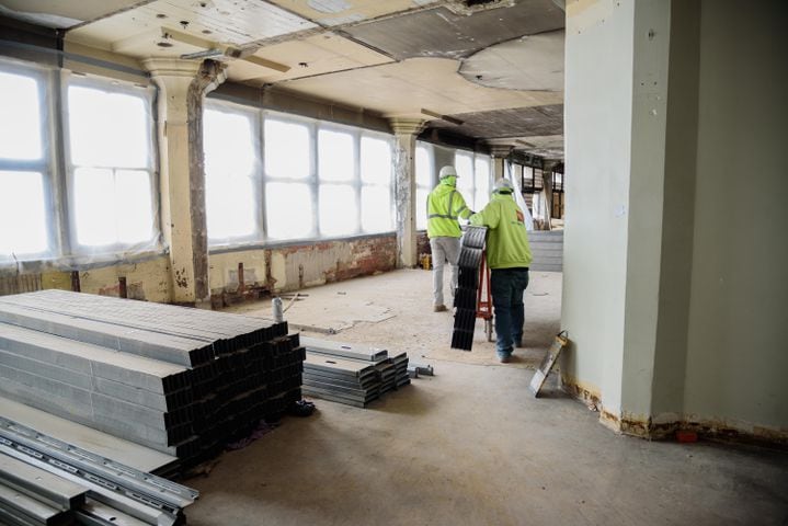 PHOTOS: Behind the scenes as Huffman Lofts at Fire Blocks District transform