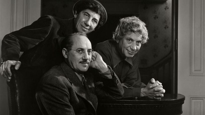 Marx Brothers by Yousuf Karsh Gelatin silver print, 1948. SOURCE: National Portrait Gallery. Smithsonian Institution; gift of Esther Karsh in memory of Yousuf Karsch Estate of Yousuf Karsh