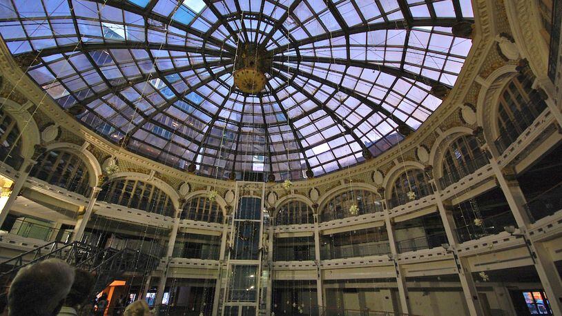 The Dayton Arcade rotunda, perhaps the most recognizable part of the Arcade. FILE
