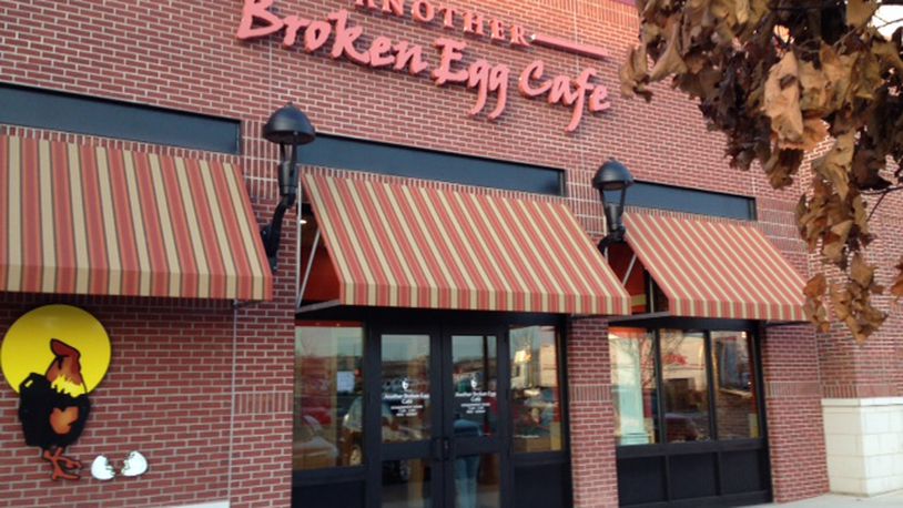 This Another Broken Egg breakfast and lunch restaurant opened this morning at Austin Landing in Miami Twp. MARK FISHER/STAFF
