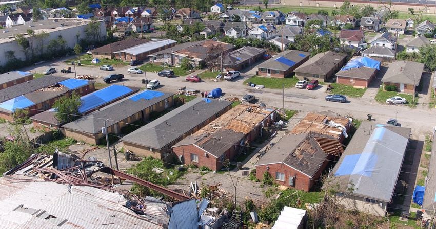 PHOTOS: Clean up of tornado damage continues in Old North Dayton