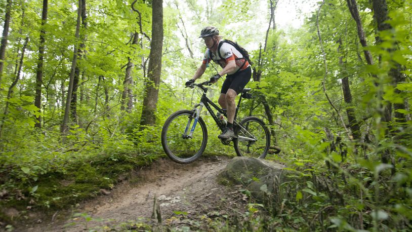 There are more than 60 miles of local mountain bike trails. CONTRIBUTED