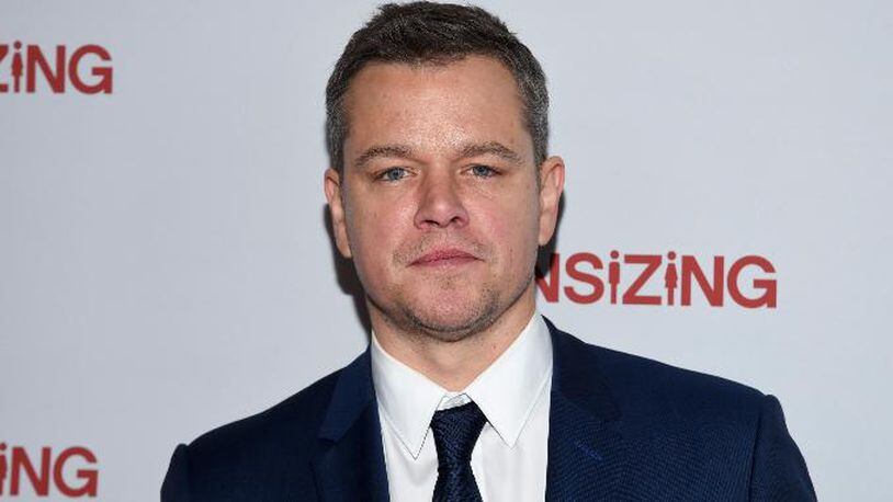 Actor Matt Damon attends a special screening of "Downsizing" at AMC Loews Lincoln Square on Monday, Dec. 11, 2017, in New York. (Photo by Evan Agostini/Invision/AP)