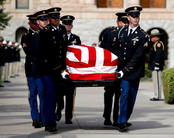 Photo: Sen. John McCain memorial service
