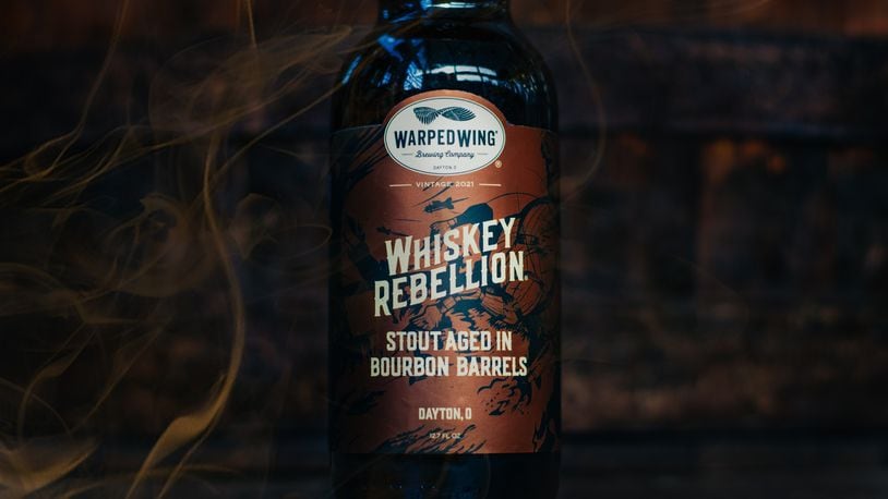 Whiskey Rebellion Day is happening Saturday, Dec. 4 starting at 11 a.m. at both the original Warped Wing Brewing Company location in downtown Dayton and its Springboro Taproom. Whiskey Rebellion and all three variants will be on tap upon opening.