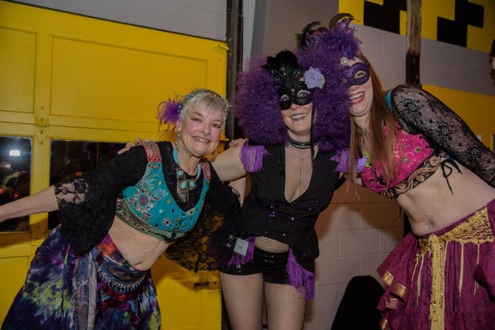 PHOTOS: Did you see people in masks downtown this weekend? This event at Yellow Cab is why