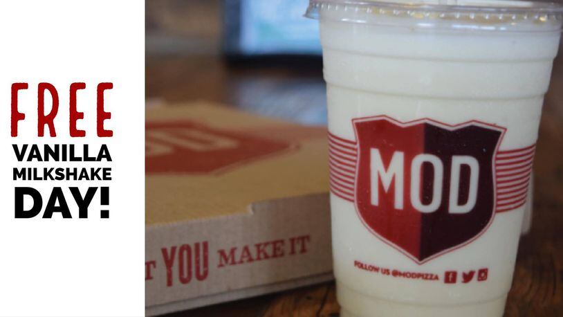 MOD Pizza is hosting a pretty tasty giveaway on Oct. 18, 2017. PHOTO / MOD Pizza Facebook