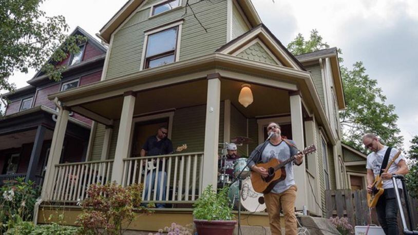 Sadbox, which performed at Dayton Porchfest in 2021, returns to the annual event presented by The Collaboratory in the historic St. Anne’s Hill neighborhood on Saturday, Aug. 20.