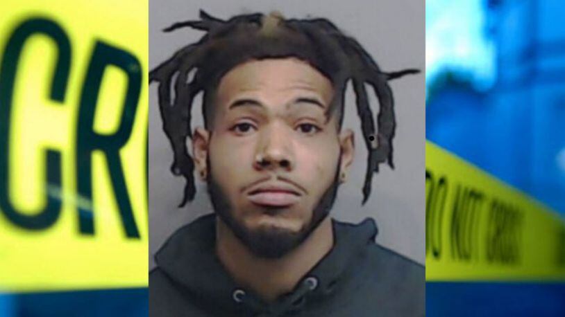 De’Shuan Williams was arrested and charged with simple battery and obstruction after throwing a lit firework at an Atlanta police officer while riding an electric scooter. (Photo: WSBTV.com)