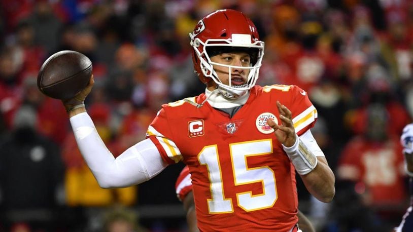 Patrick  Mahomes led the NFL with 50 touchdown passes in 2018.