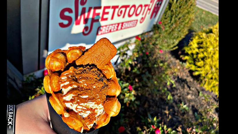 Sweet Tooth Crepes and Shakes, a dessert destination in Springboro, is closing the doors to its storefront but plans to continue catering events, according to a post on the establishment’s Facebook page. FACEBOOK PHOTO