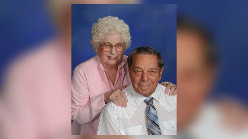 Charlie Simon, seen here with his late wife Alberta, donated his time in many ways before his death at 94 last year. A $100,000 donation designated to Kettering school district’s special needs programs for challenged students was accepted earlier this month. CONTRIBUTED