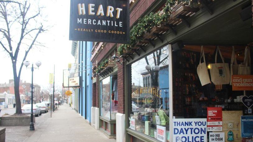 “Small Business Saturday is our single best day of the year. We hope people can come out and support,” said Carly Short co-owner of Heart Mercantile. AMELIA ROBINSON / STAFF FILE
