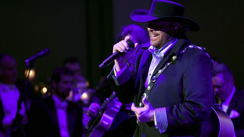 NASHVILLE, TN - DECEMBER 08:  Singer-songwriter Toby Keith performs onstage during the 34th Annual Nashville Symphony Ball at Schermerhorn Symphony Center on December 8, 2018 in Nashville, Tennessee.  (Photo by Jason Kempin/Getty Images)