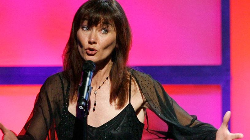 Lari White performs a tribute to Alan and Marilyn Bergman, not pictured, during the ASCAP Film and Television music awards in Beverly Hills, Calif. on Tuesday, May 6, 2008.