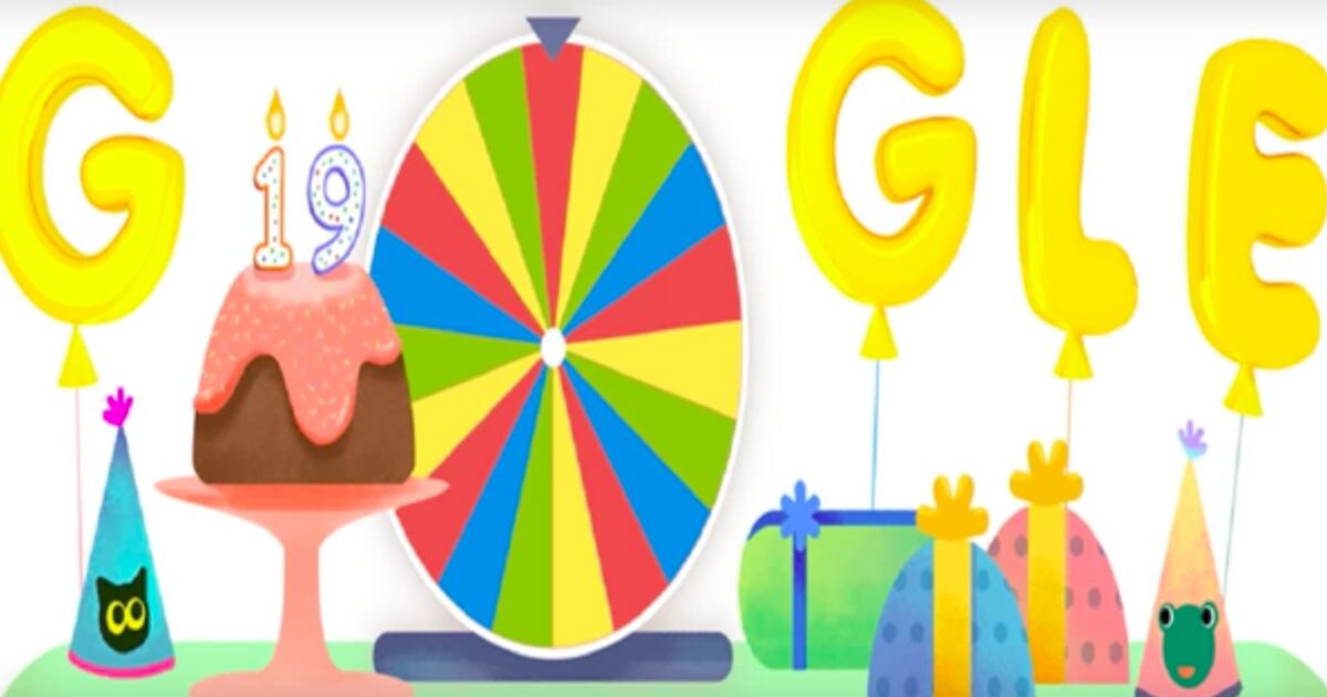 Google celebrates 19th birthday with 19 doodle games on homepage