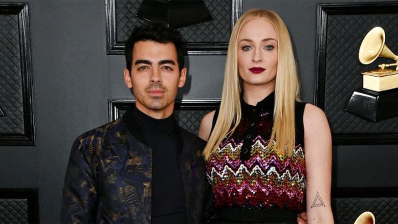 (L-R) Joe Jonas of music group Jonas Brothers and Sophie Turner attend the 62nd Annual GRAMMY Awards at STAPLES Center on January 26, 2020 in Los Angeles, California.