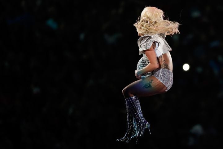 Lady Gaga Perfroms at Pepsi Zero Sugar Super Bowl LI Halftime Show