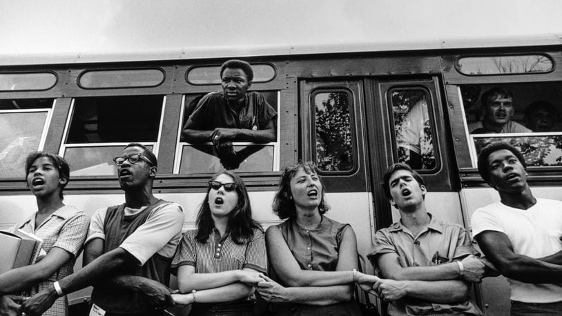 "We Shall Overcome" by Steve Schapiro is part of the "A Lens for Freedom: Civil Right Photographs" exhibit open at the Miami University Art Museum. CONTRIBUTED