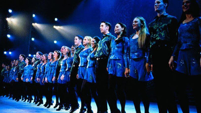 The 20th anniversary tour of “Riverdance,” the global Irish dance spectacular, will be presented March 28 at the Schuster Center courtesy of the Victoria Theatre Association’s Projects Unlimited Star Attractions. CONTRIBUTED