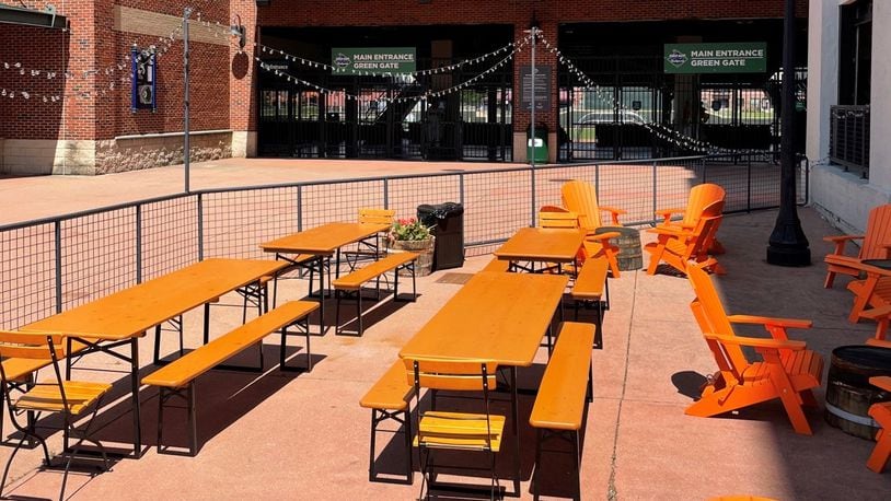 Lock 27, located at 329 East First St. in the Dayton Dragons Plaza, has officially opened its new patio to customers.