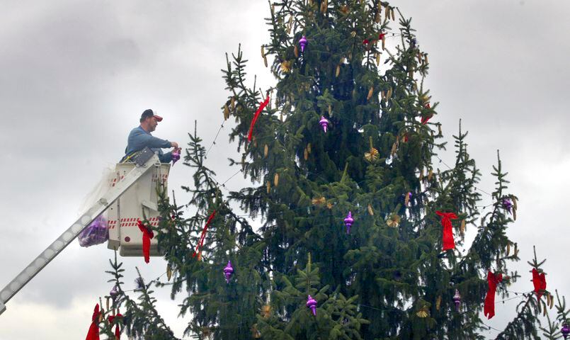 Christmas tree lighting celebrations across Dayton