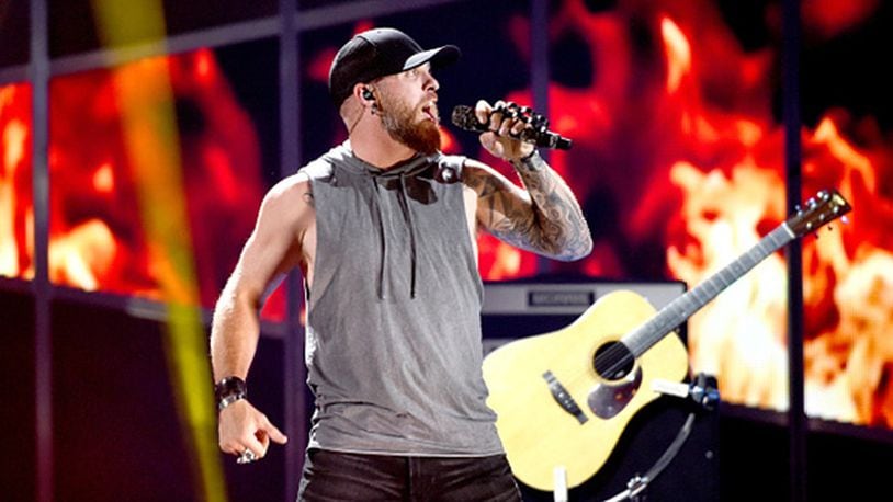 Singer Brantley Gilbert, shown here at a concert in Texas, will be performing in concert at the Fraze Pavilion this summer, the Kettering outdoor music venue announced Friday. (Photo by Cooper Neill/Getty Images for iHeartMedia )