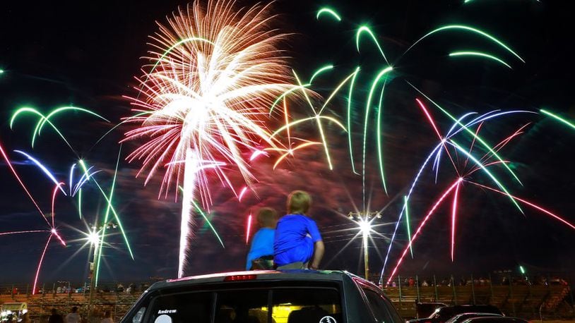 The Old Fashioned Fireworks at the Clark County Fairgrounds that were scheduled for Thursday, July 2 is canceled due to the coronavirus pandemic and lack of donations. BILL LACKEY/STAFF