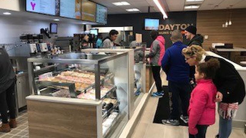 This new “next-generation” Dunkin’ Donuts store is now OPEN as of today, Sunday Dec. 30, at 5901 Far Hills Ave. in Washington Twp. SUBMITTED