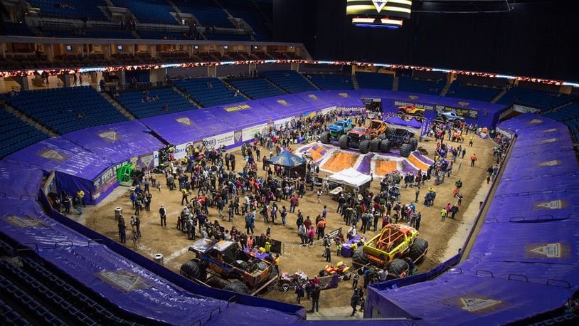 The Wright State Nutter Center hopes to return to events like the Monster Jam held in recent years at the areana. CONTRIBUTED/FELD ENTERTAINMENT INC.