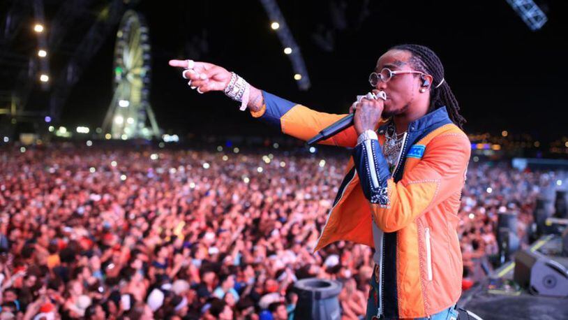 Quavo of Migos performs onstage during the 2018 Coachella Valley Music And Arts Festival at the Empire Polo Field on April 22, 2018 in Indio, California. (Photo by Christopher Polk/Getty Images for Coachella)