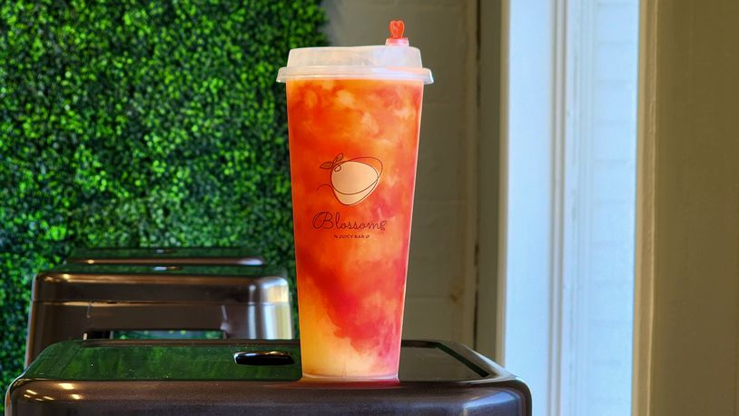 Blossom Juicy Bar, a bubble tea shop with multiple locations across the Dayton area, has opened its fifth location at 2607 Wilmington Pike (CONTRIBUTED PHOTO).