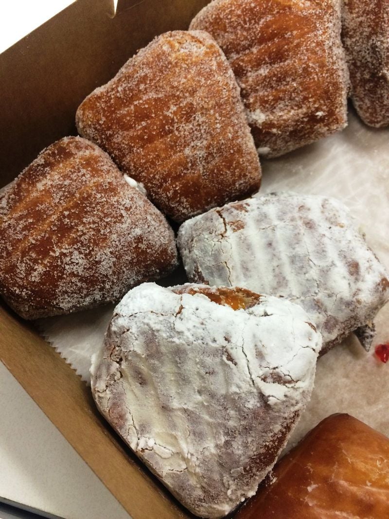 PÄ…czki donuts from Evans bakery.