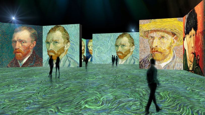 A new permanent attraction, THE LUME Indianapolis, opens soon to transport visitors into Vincent van Gogh paintings. CONTRIBUTED PHOTO