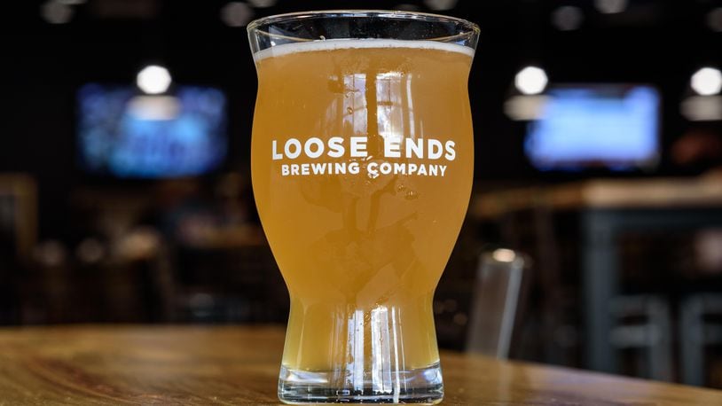 Here's a look at the soft opening of Loose Ends Brewing Company in Centerville on Thursday, October 1, 2020. Located at 890 S. Main St. (State Route 48) behind Kabuki in a strip retail center, the brewery will have its grand opening this Saturday, October 3rd. TOM GILLIAM/CONTRIBUTING PHOTOGRAPHER