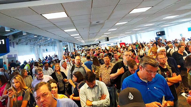 Thousands of passengers were stranded last week at Charlotte Douglas International Airport. Technical issues  caused more delays on Sunday.
