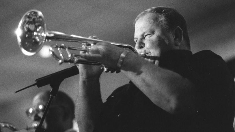 Jack Sheldon, March of Jazz, Florida, 2000. Artist Brian Foskett. (Photo by National Jazz Archive/Heritage Images via Getty Images)