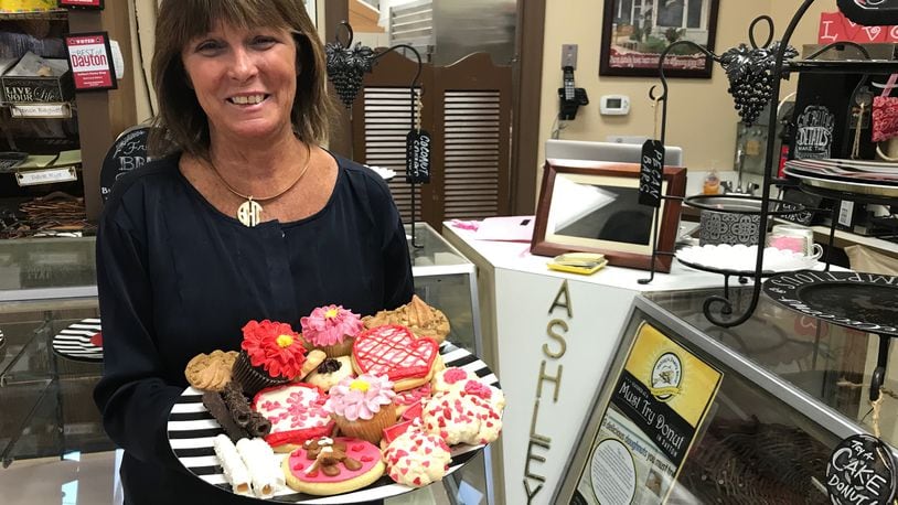 Theresa Hammons, co-owner of Ashley’s Pastry Shop in Oakwood, says the bakery will reopen Tuesday, April 7 with additional safeguards in place.